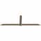 Ekena Millwork Eugene Smooth Timber Gable Bracket, Douglas Fir, 108"W x 36"H x 1 1/2"D x 5 1/2"F, 8/12 Pitch GBW108X36X0206EUG00SDF - alternate 5